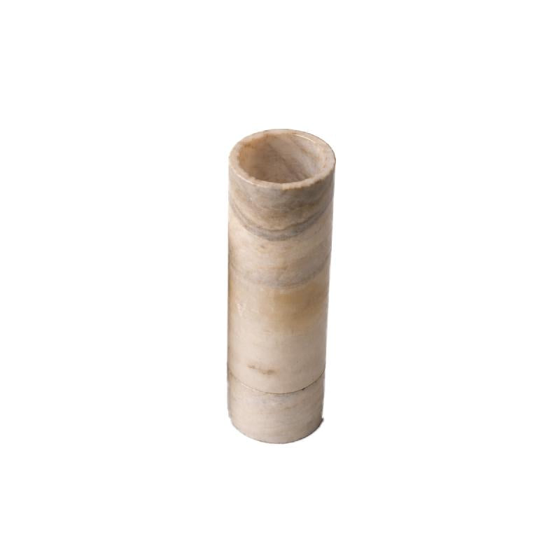 Lakira Wit Onyx Hoog Windlicht L 50x12x12 cm