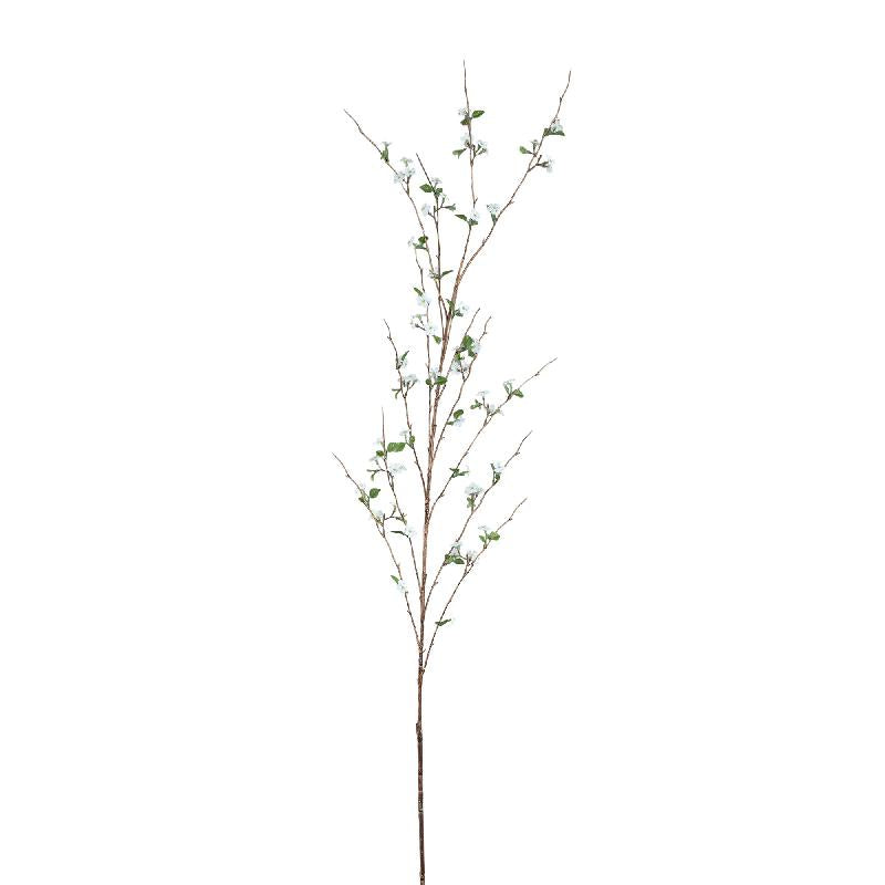 Blossom Flower Witte Bloemenspray Lang Set van 6 Stuks 140x80x30 cm