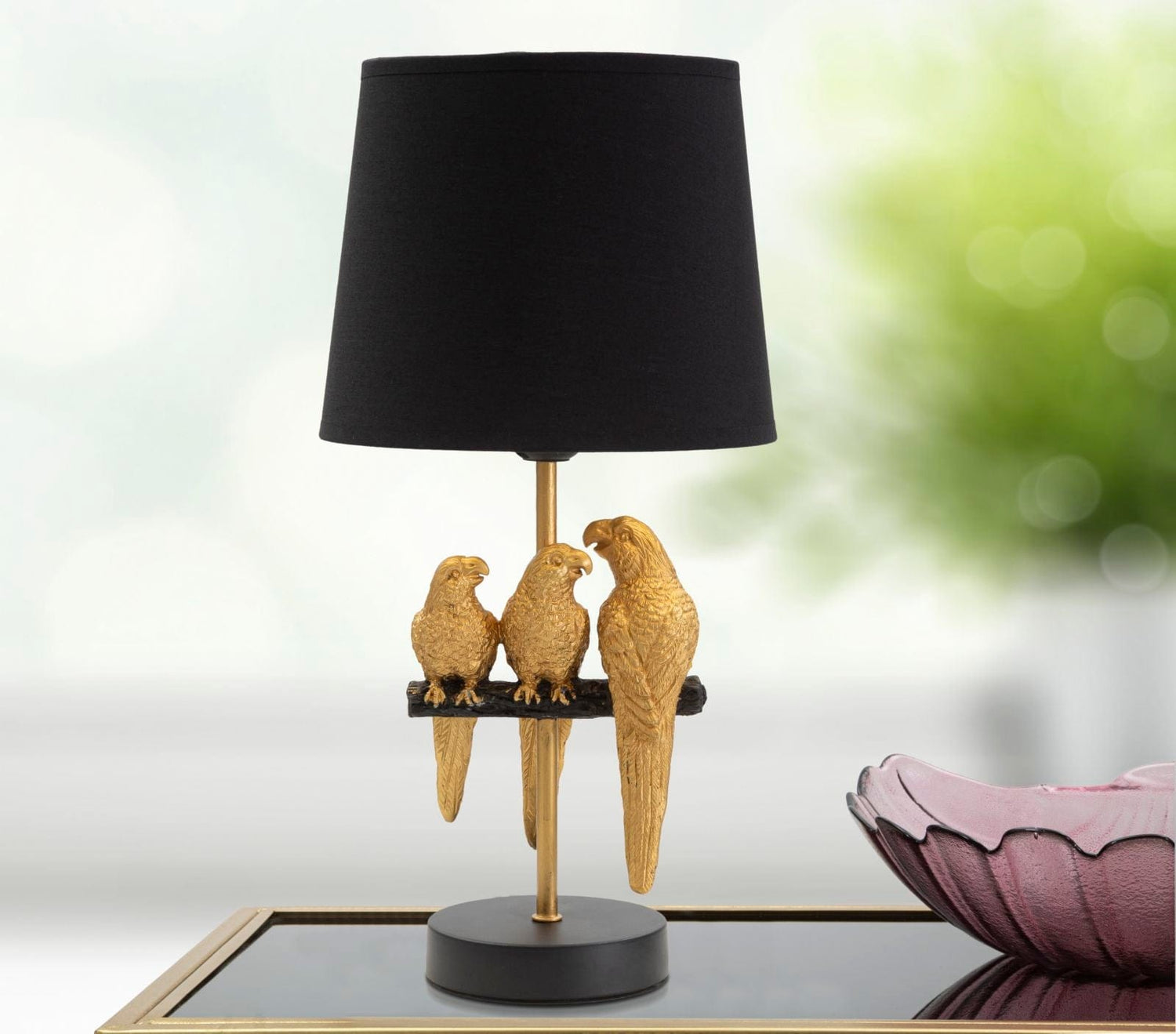 Mauro Ferretti BED SIDE LAMP PARROTS CM Ø 20X39
