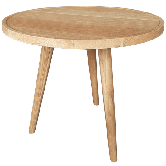 Home Delight B.V. Bijzettafel Eiken rond 50cm