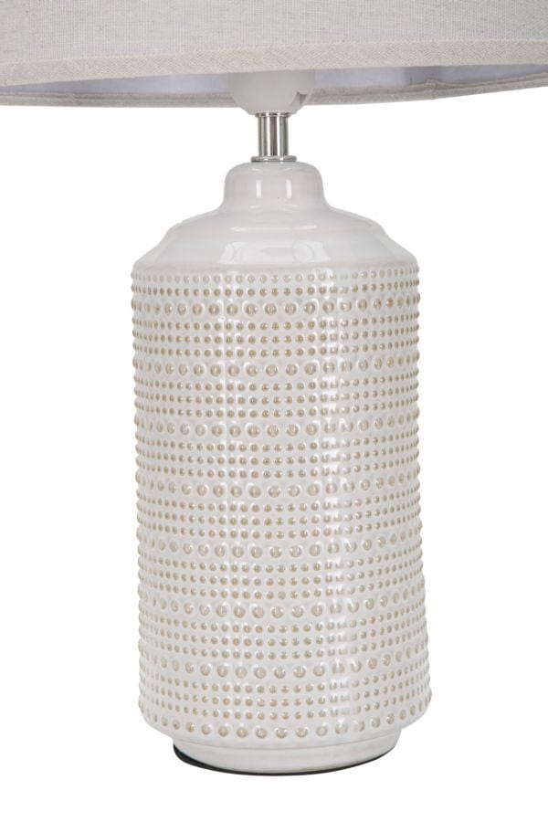 Mauro Ferretti CERAMIC TABLE LAMP POINT CM Ø 28X47