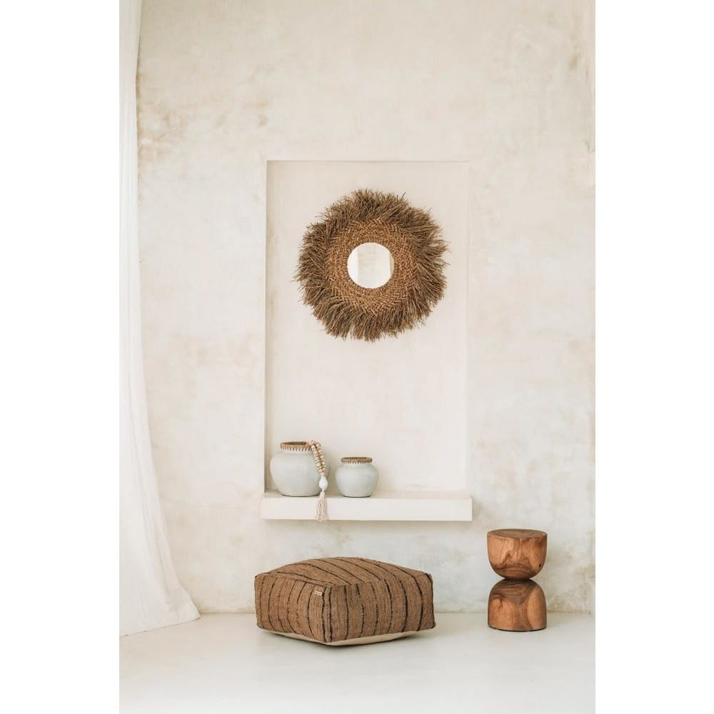 Bazar Bizar De Oh My Gee Poef - Beige Zwart