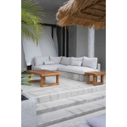 Bazar Bizar De Reclaimed Teak Bijzettafel - Naturel