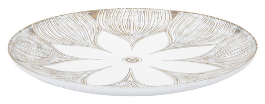 Mauro Ferretti DECOR TRAY POLYRESIN ATENE CM Ø 35,5X4,4