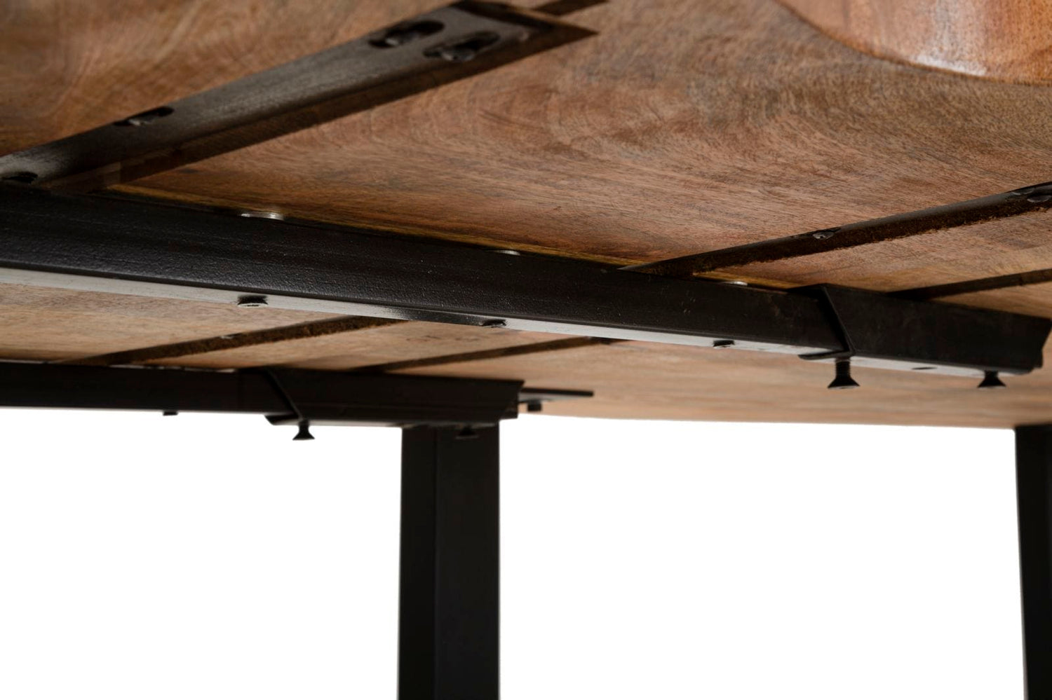 Mauro Ferretti DINING TABLE EDGE -EXTENDABLE- CM 180X90X77-TOTAL LENGHT 280 (MANGO WOOD)