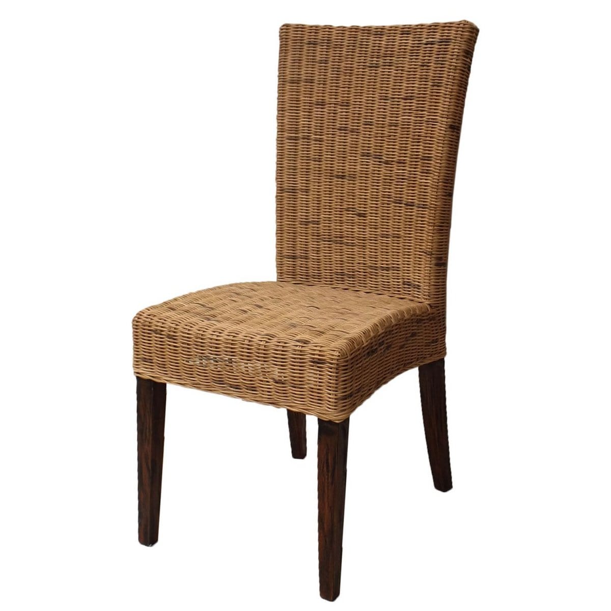 Voglrieder kreatives Wohnen Eetkamerstoel rotan stoel wintertuin rieten stoel Cardine cabana bruin