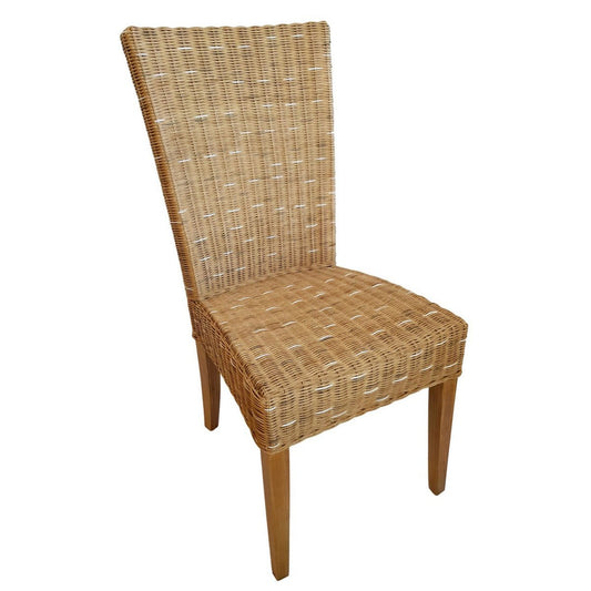 Voglrieder kreatives Wohnen Eetkamerstoel rotan stoel wintertuinstoel rieten stoel Cardine cappuccino naturel