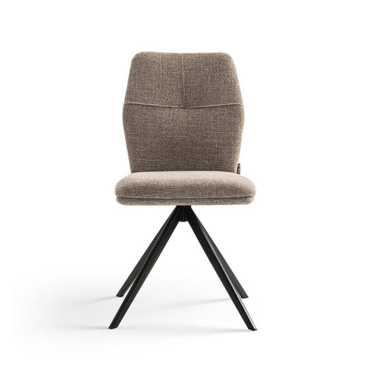 Criks Design Eetkamerstoelen set van 2 - Emma - Taupe - Stof