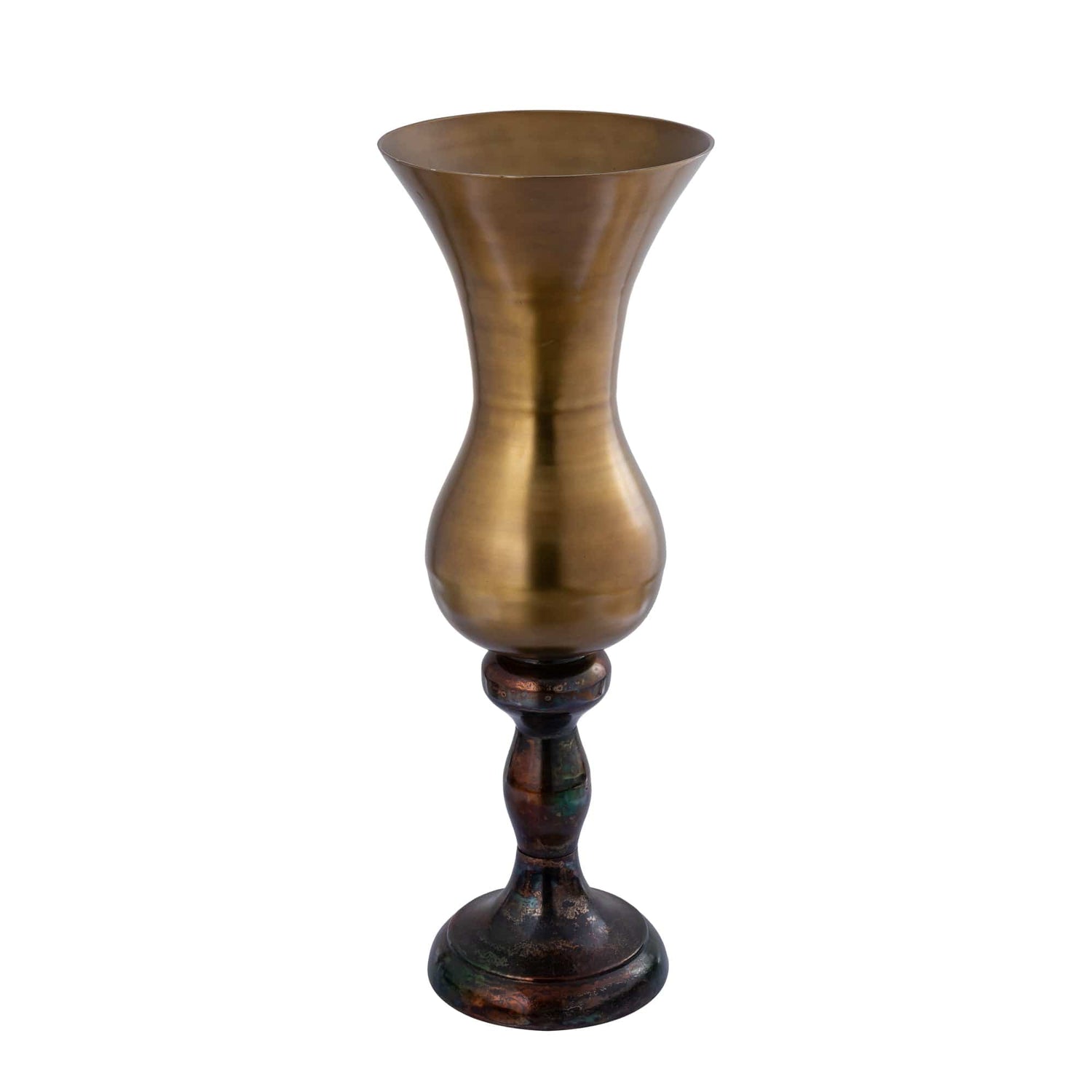 PTMD Ginno Messing gegoten gegoten alu pot antiek M