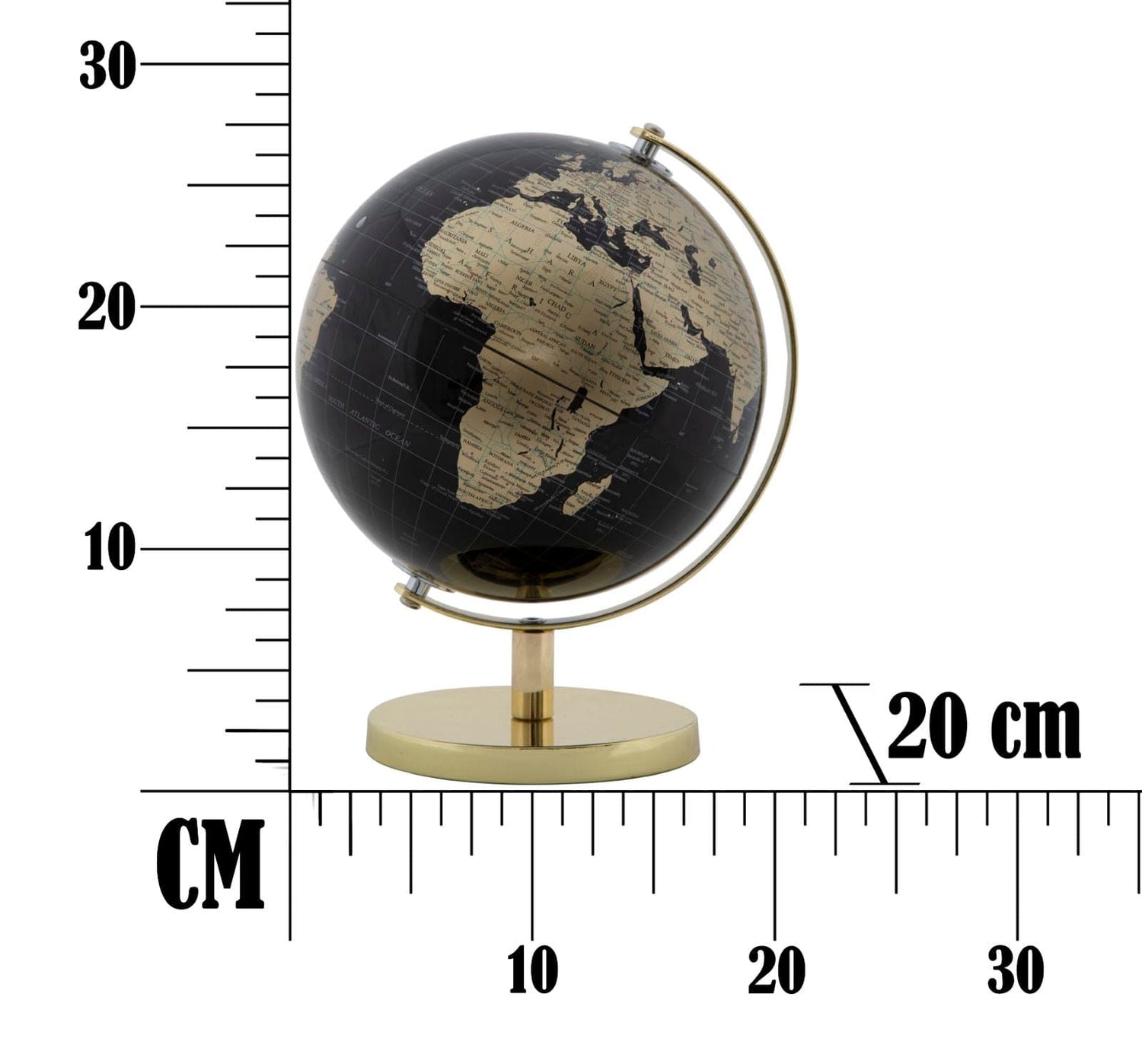 Mauro Ferretti GLOBE GOLD CM Ø 20X28