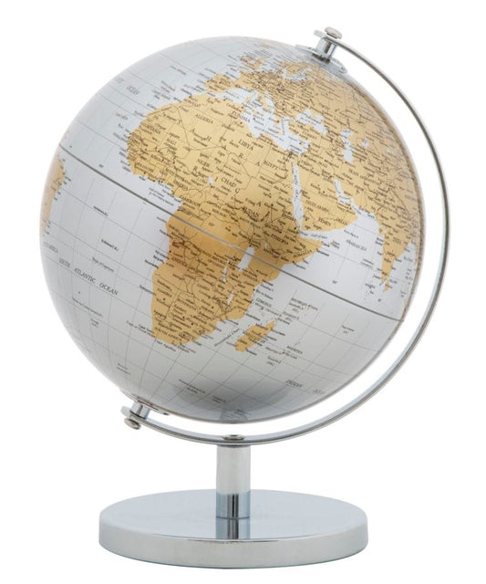 Mauro Ferretti GLOBE SILVER NEW CM Ø 20X28