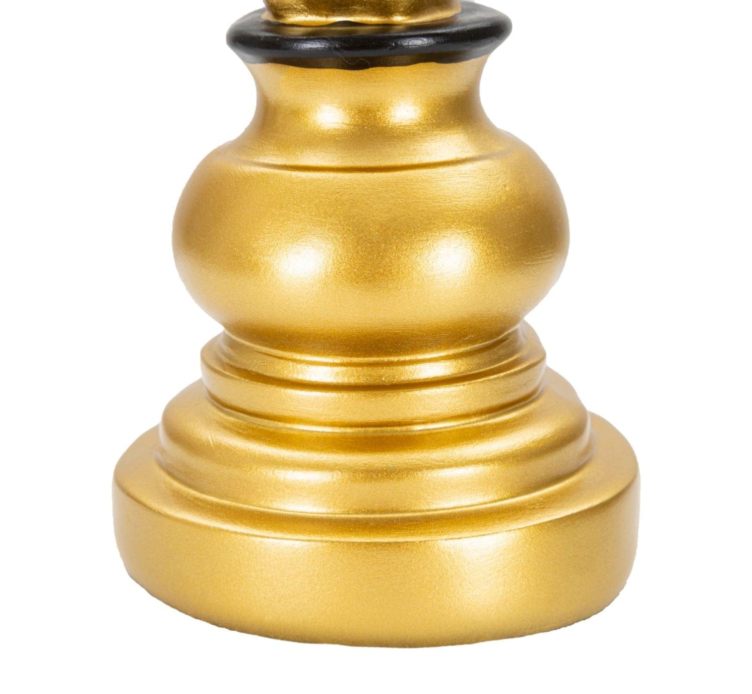 Mauro Ferretti GOLD AND BLACK HORSE CM 14X11X27