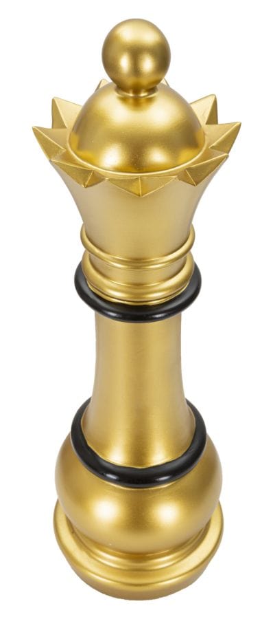 Mauro Ferretti GOLD AND BLACK QUEEN CM Ø 15X50