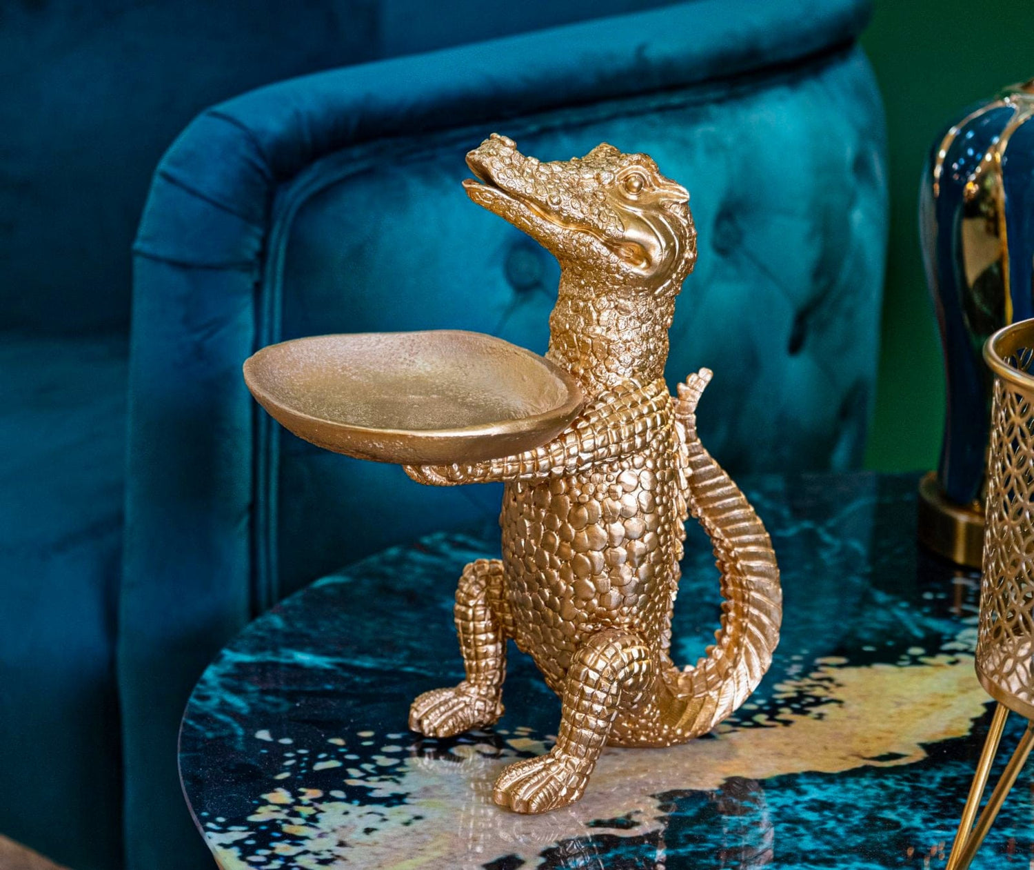 Mauro Ferretti GOLD COCODRILE CM 23X15,25X26,60