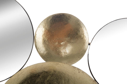 Mauro Ferretti GOLD PANEL MIRROR GLAM CM 118X2,5X60
