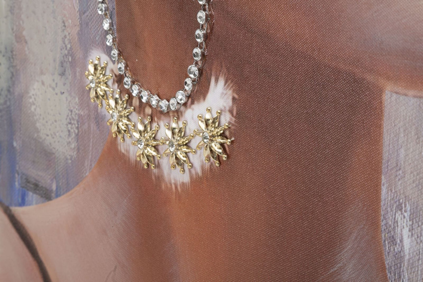 Mauro Ferretti HANDMADE WALL PAINTING JENNIFER -A- CM 70X3X100