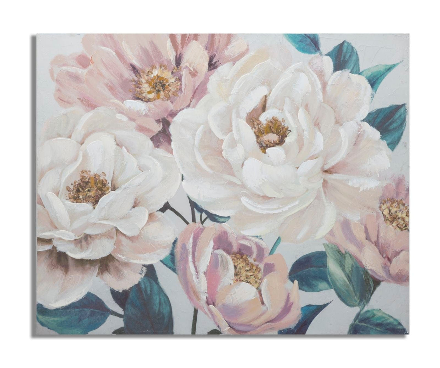 Mauro Ferretti HANDMADE WALL PAINTING SOFT FLOWER CM 
 100X3,7X80