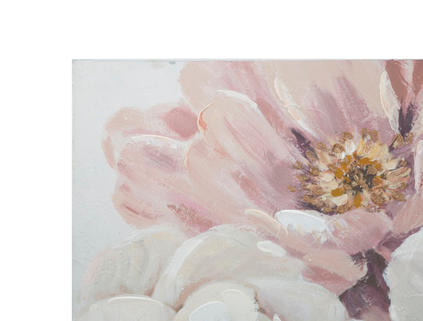 Mauro Ferretti HANDMADE WALL PAINTING SOFT FLOWER CM 
 100X3,7X80