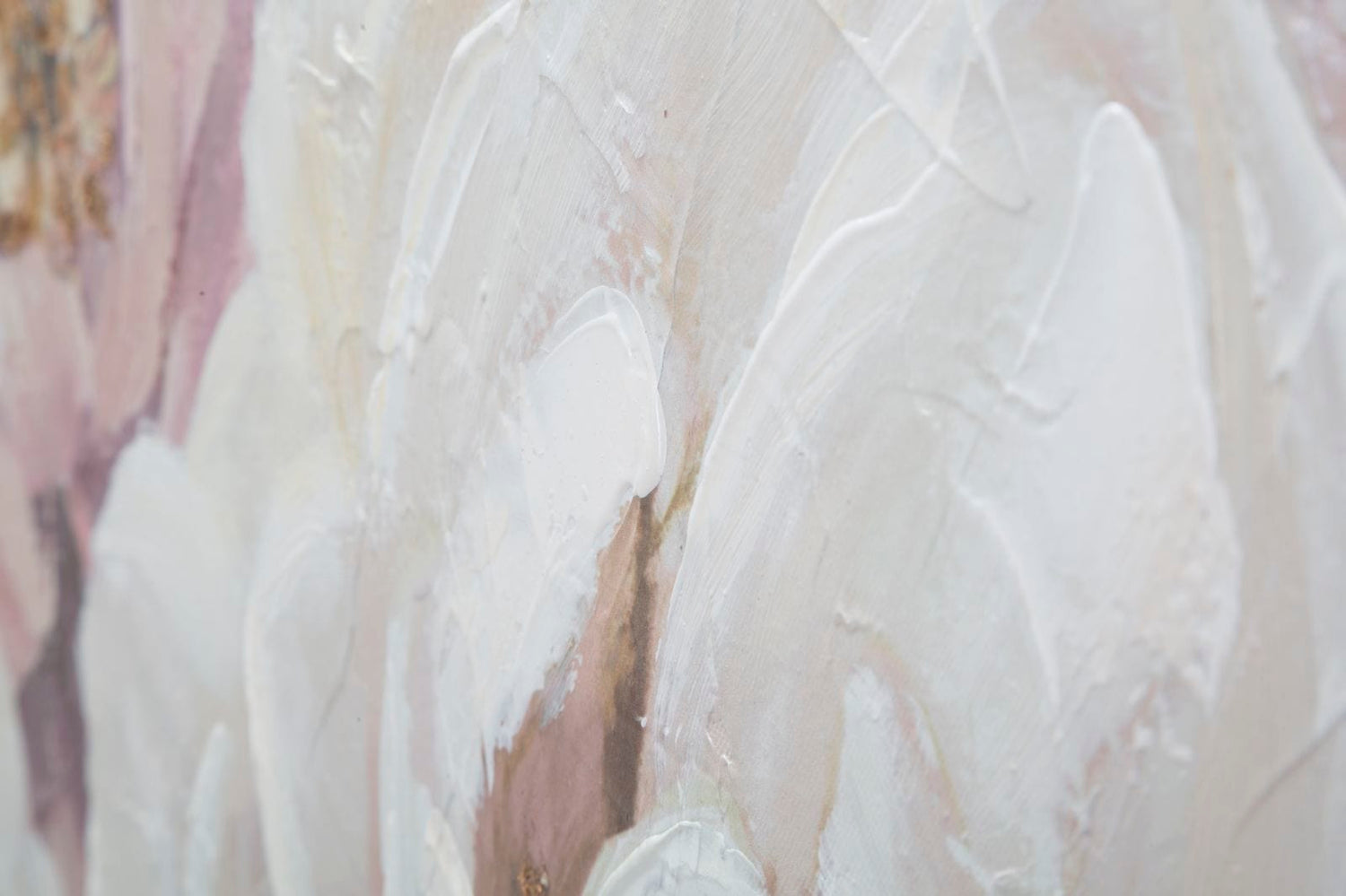 Mauro Ferretti HANDMADE WALL PAINTING SOFT FLOWER CM 
 100X3,7X80