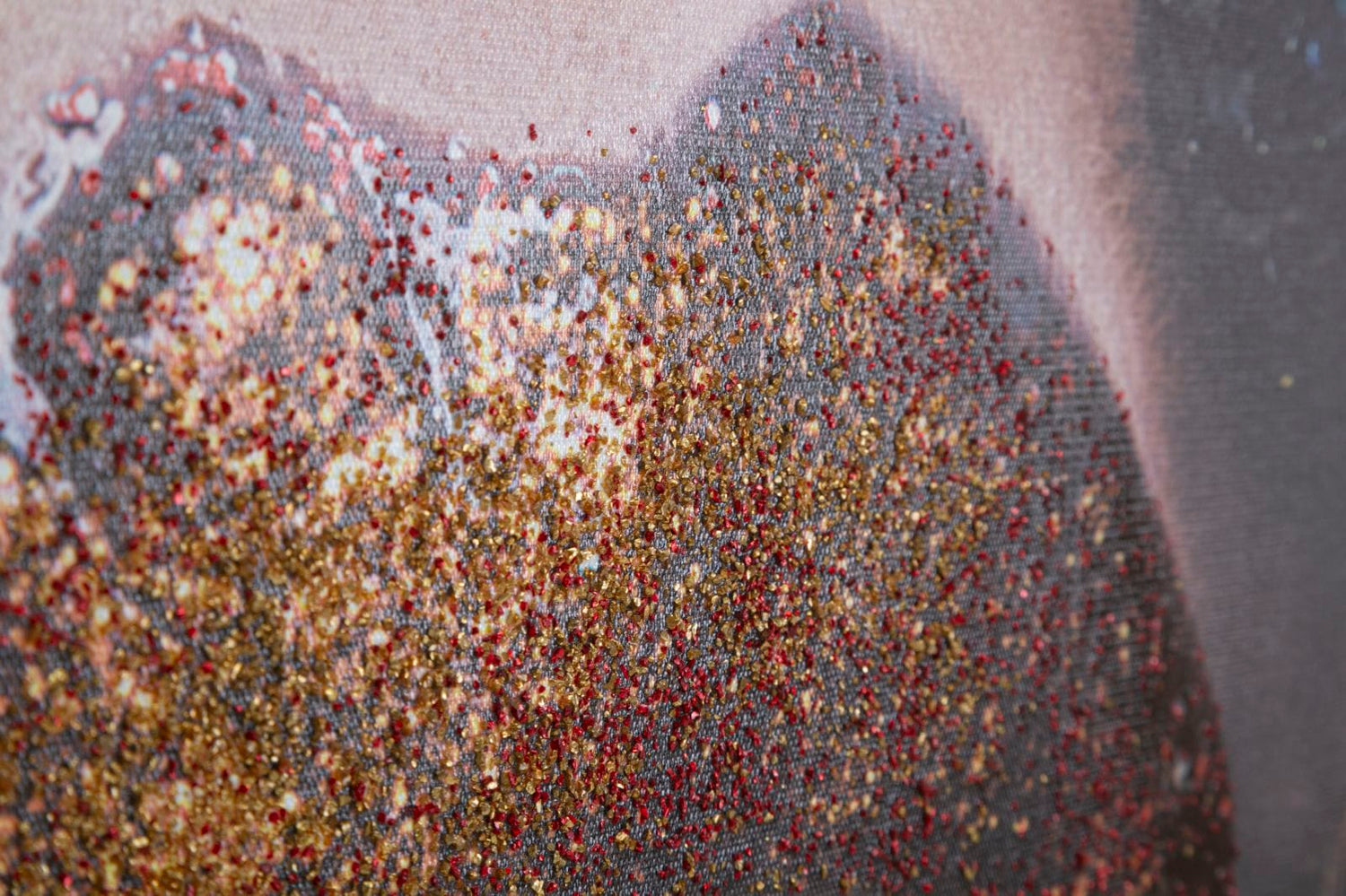 Mauro Ferretti HANDMADE WALL PRINTINGBEAUTIFUL LIPS
 CM 80X3,8X120