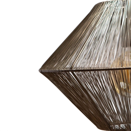 1304 Design Hanglamp CHARLY antiek brons Ø40x27cm