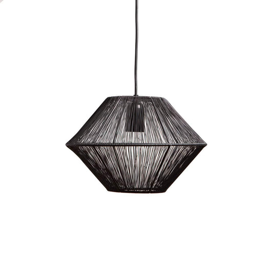 1304 Design Hanglamp CHARLY mat zwart Ø30x20cm