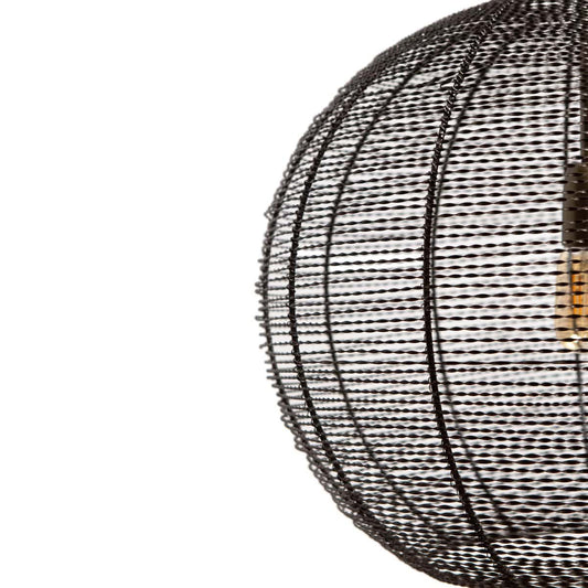 1304 Design Hanglamp LUCAS antiek brons Ø40x28cm