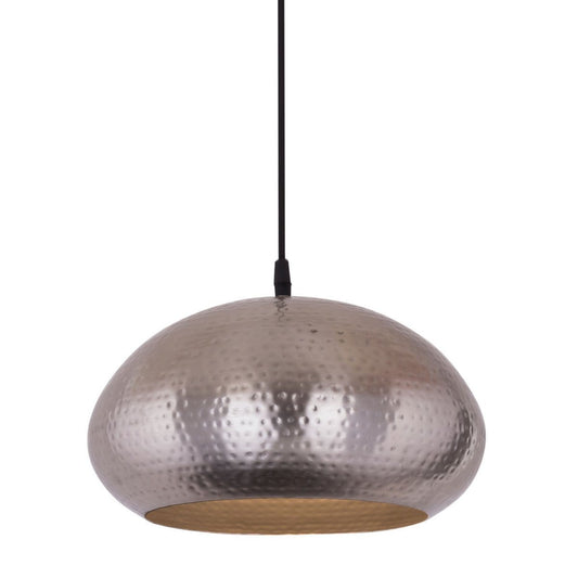 Voglrieder kreatives Wohnen Hanglamp metaal halfrond goud/zilver vintage