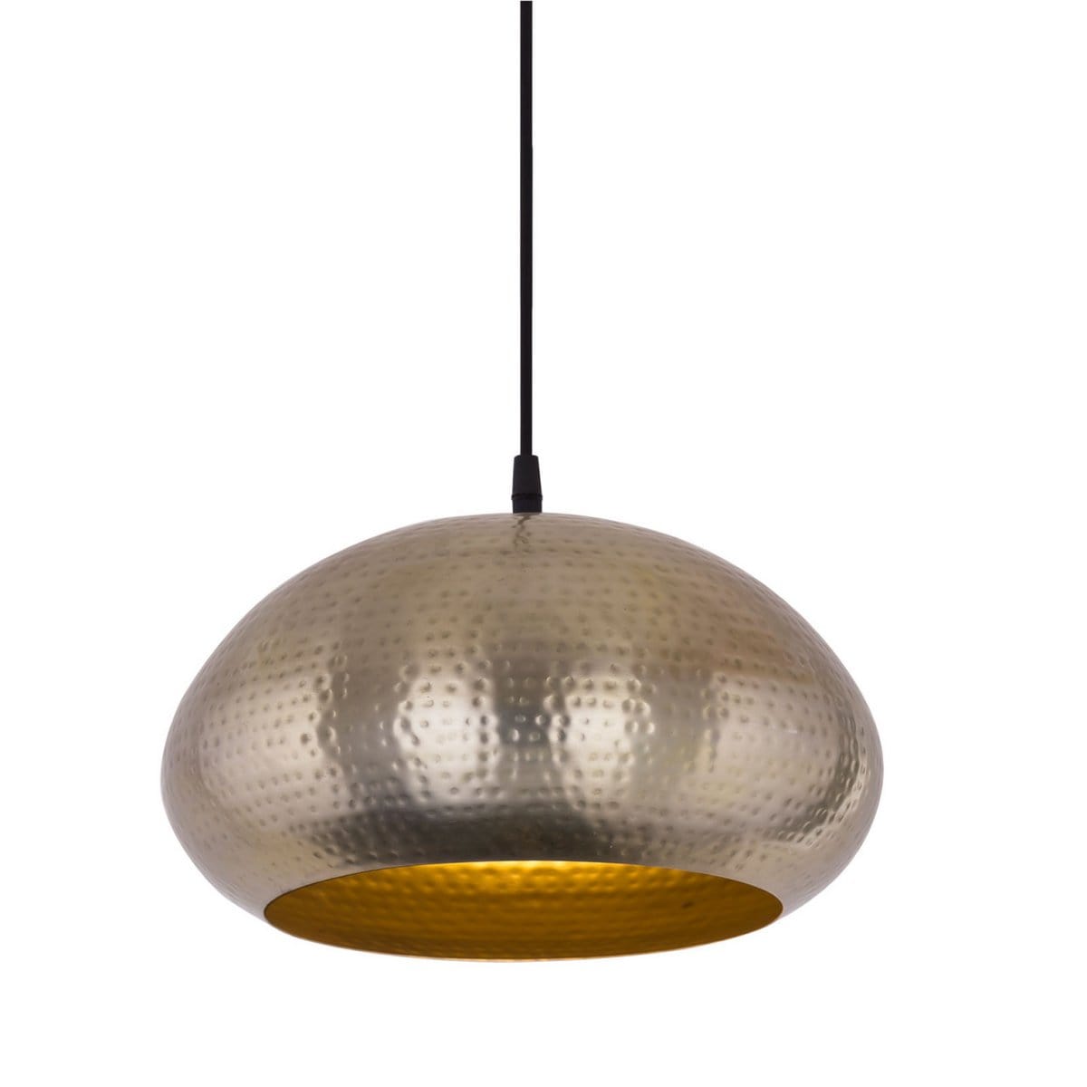 Voglrieder kreatives Wohnen Hanglamp metaal halfrond goud/zilver vintage