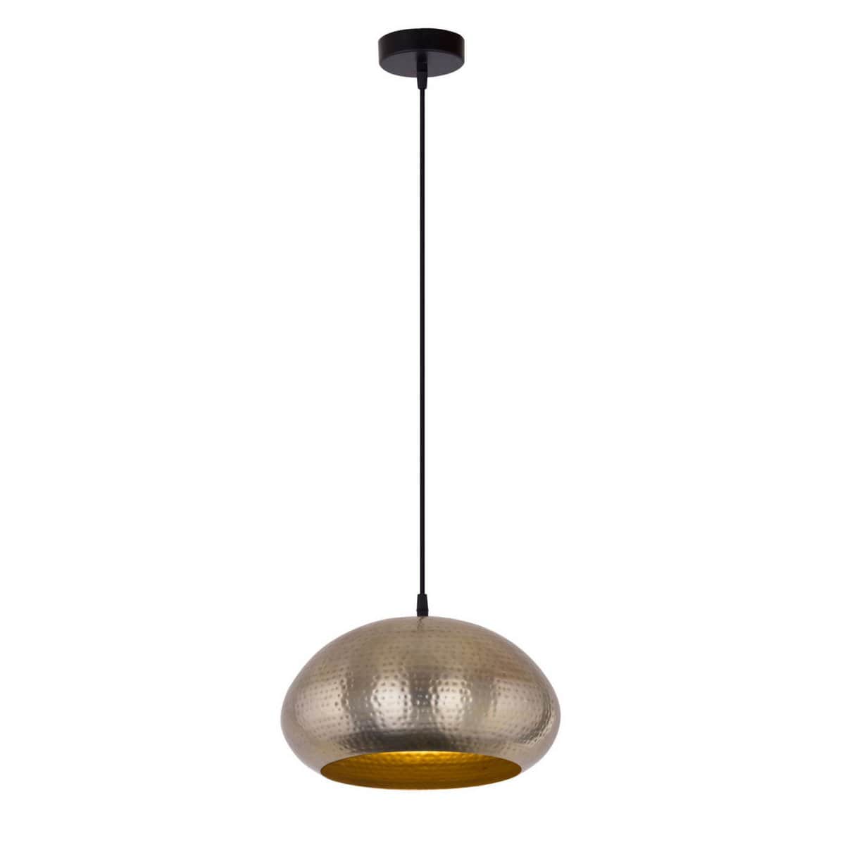 Voglrieder kreatives Wohnen Hanglamp metaal halfrond goud/zilver vintage