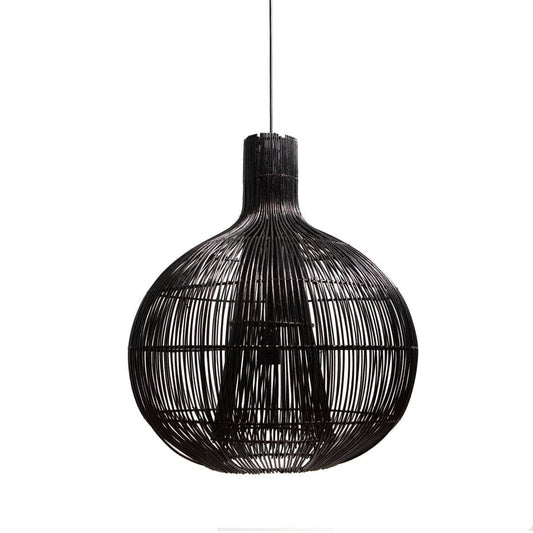 1304 Design Hanglamp RAVI mat zwart Ø50x57cm