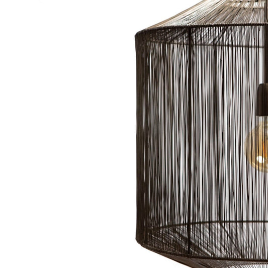 1304 Design Hanglamp SENNA antiek brons Ø40x43cm