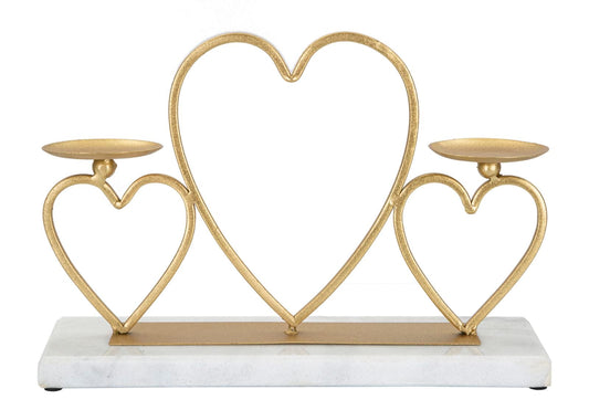 Mauro Ferretti HEARTS CANDLE HOLDER CM CM 30X9X20