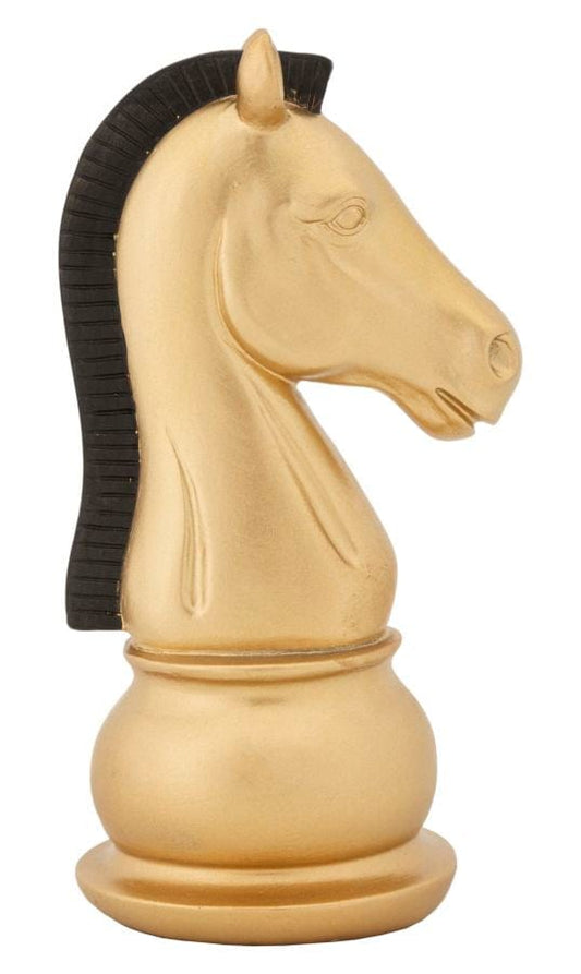 Mauro Ferretti HORSE GOLD AND BLACK CM 10,5X8,5X19