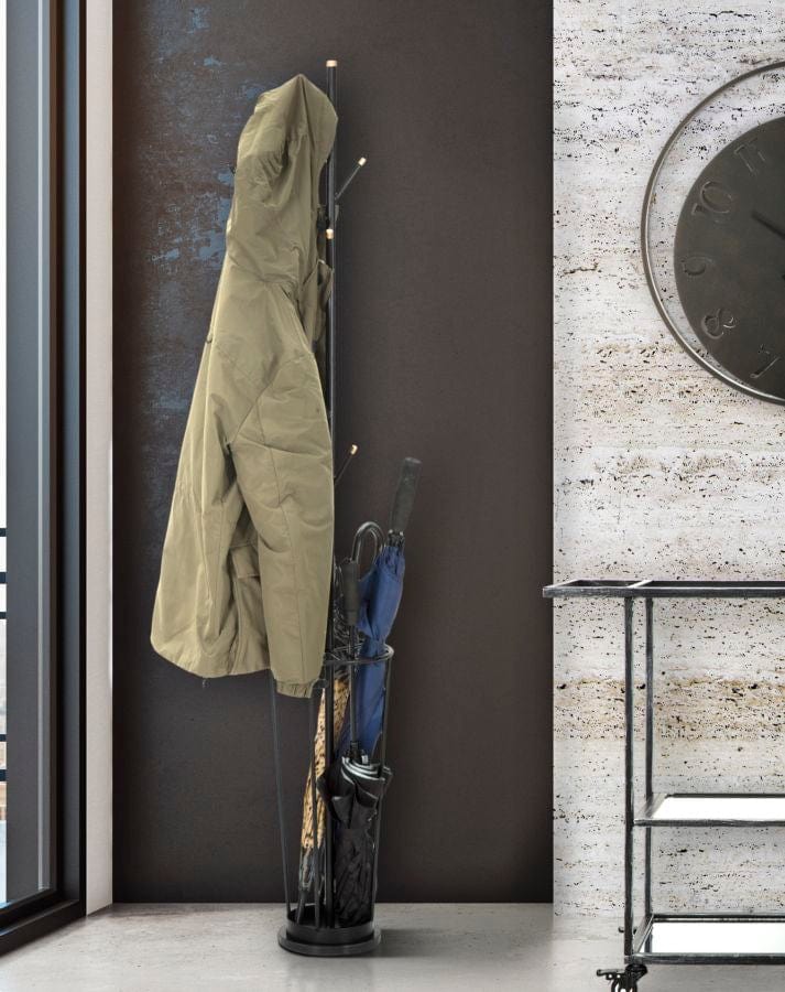 Mauro Ferretti HUNGER/UMBRELLA HOLDER GLAM BLACK CMØ 26X176