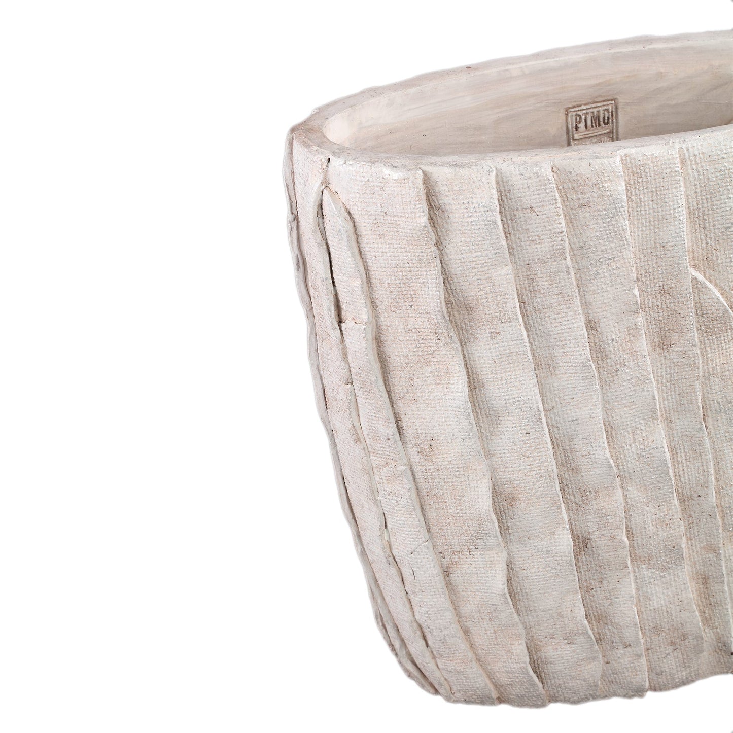 PTMD Illaria Bronze cement ovale potlagen L