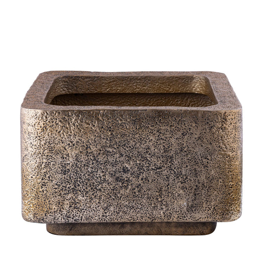 PTMD Indira Gold alu plaatpot laag vierkant SV2