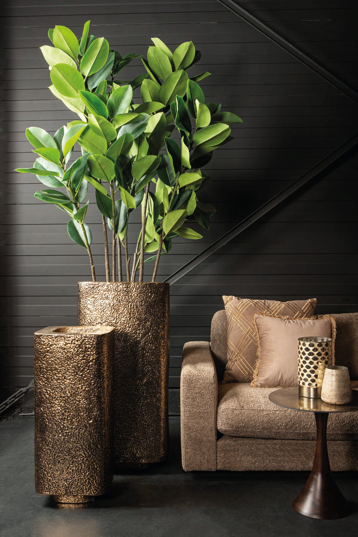 PTMD Indira Gold alu platenpot dikke rand hoog SV2