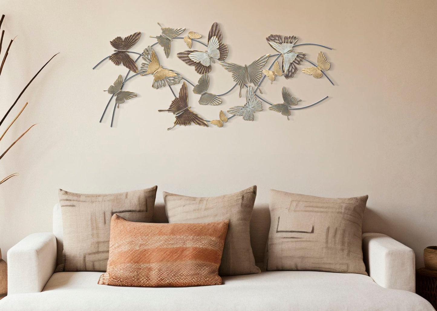 Mauro Ferretti IRON PANEL BUTTERFLY SMART CM 118X3X52