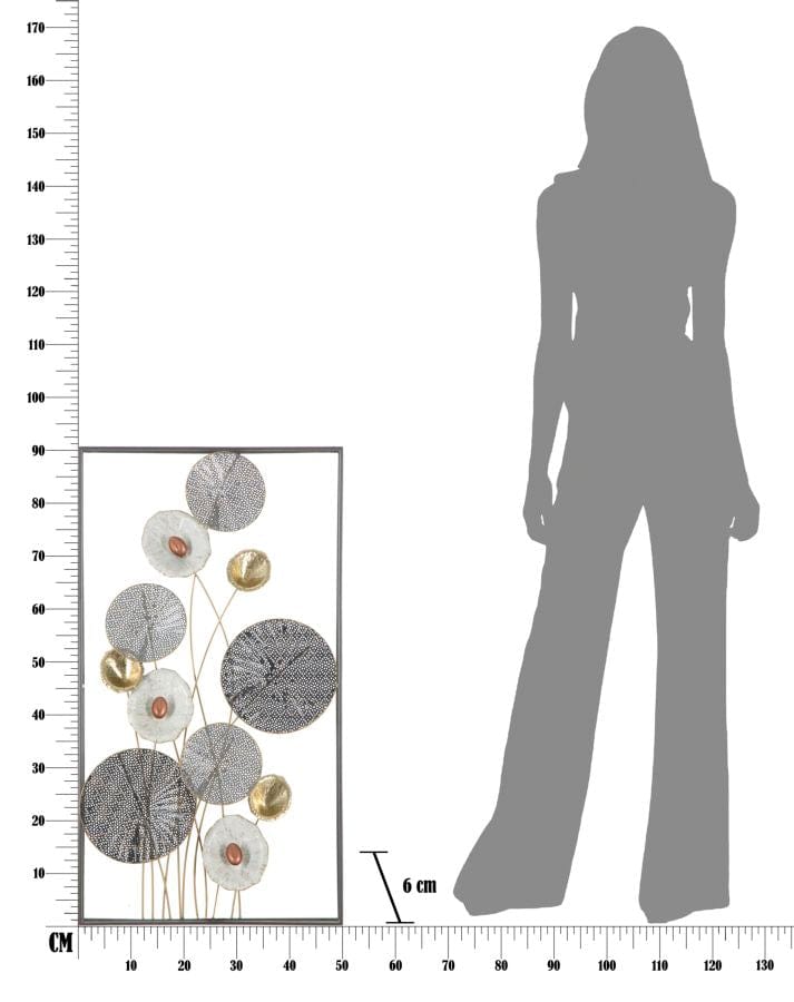 Mauro Ferretti IRON PANEL GRID CM 50X6X90,5