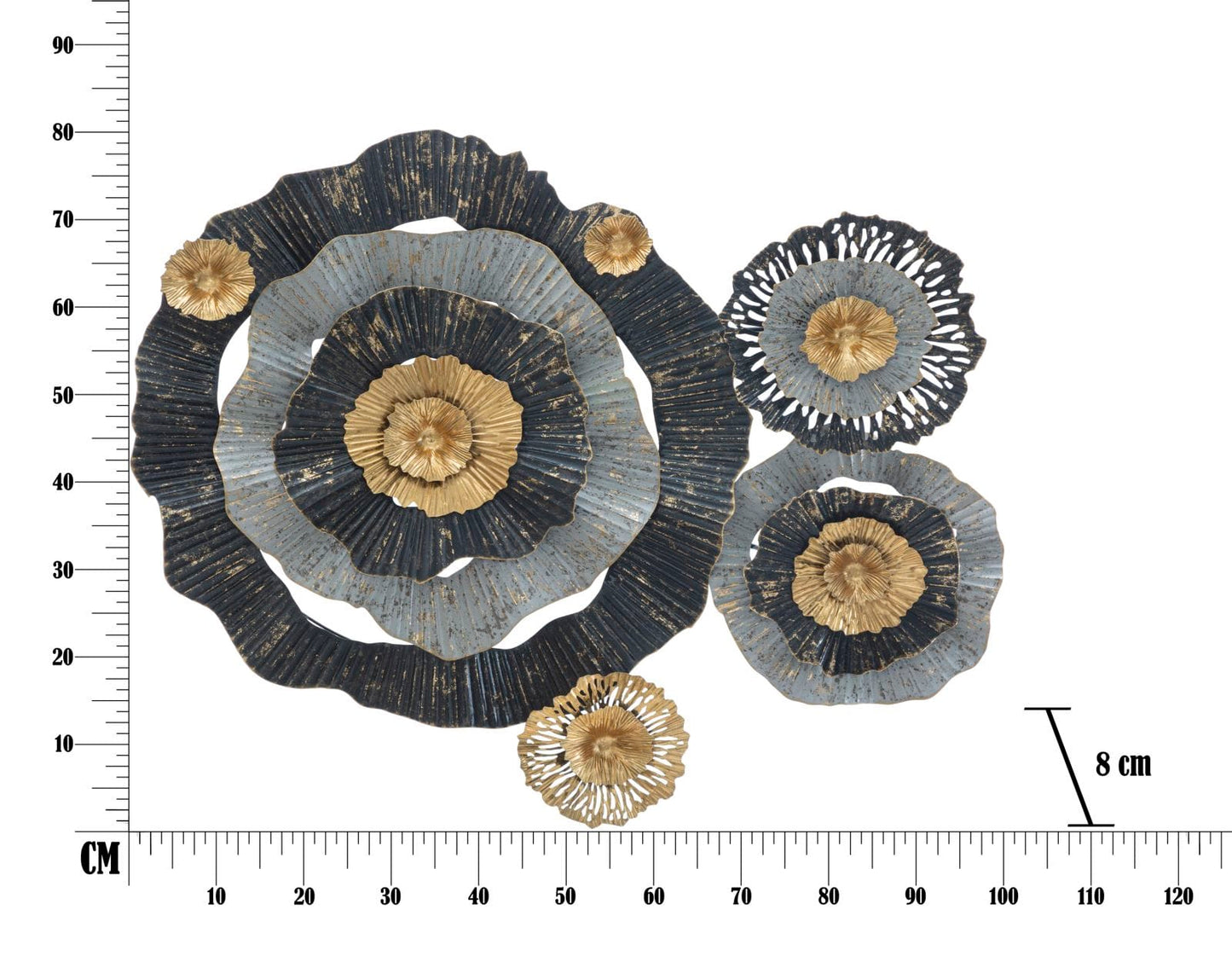 Mauro Ferretti IRON PANEL OTOS CM 100X8X80