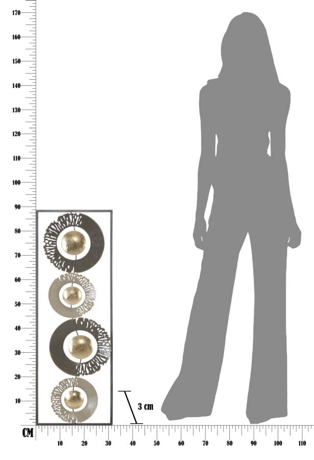 Mauro Ferretti IRON PANEL RING CM 31X3X89,5