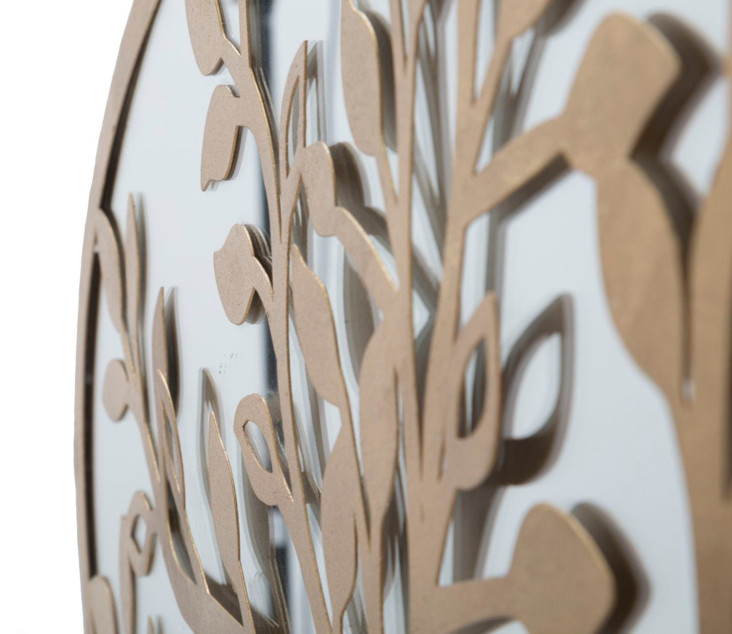 Mauro Ferretti IRON WALL PANEL ALBERO DELLA VITA MIRROR CM 120X2X60