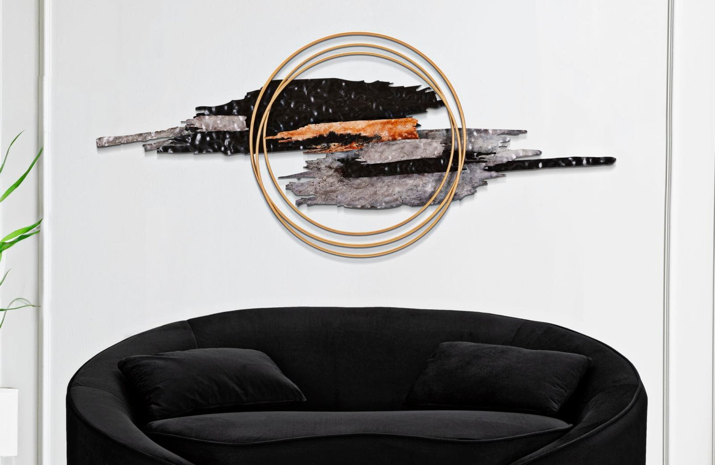 Mauro Ferretti IRON WALL PANEL ART CM 144,8X8,3X64,1