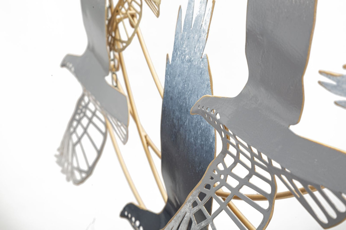 Mauro Ferretti IRON WALL PANEL BIRD CM 90,8X6,4X50,8