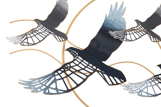 Mauro Ferretti IRON WALL PANEL BIRD CM 91X7X50