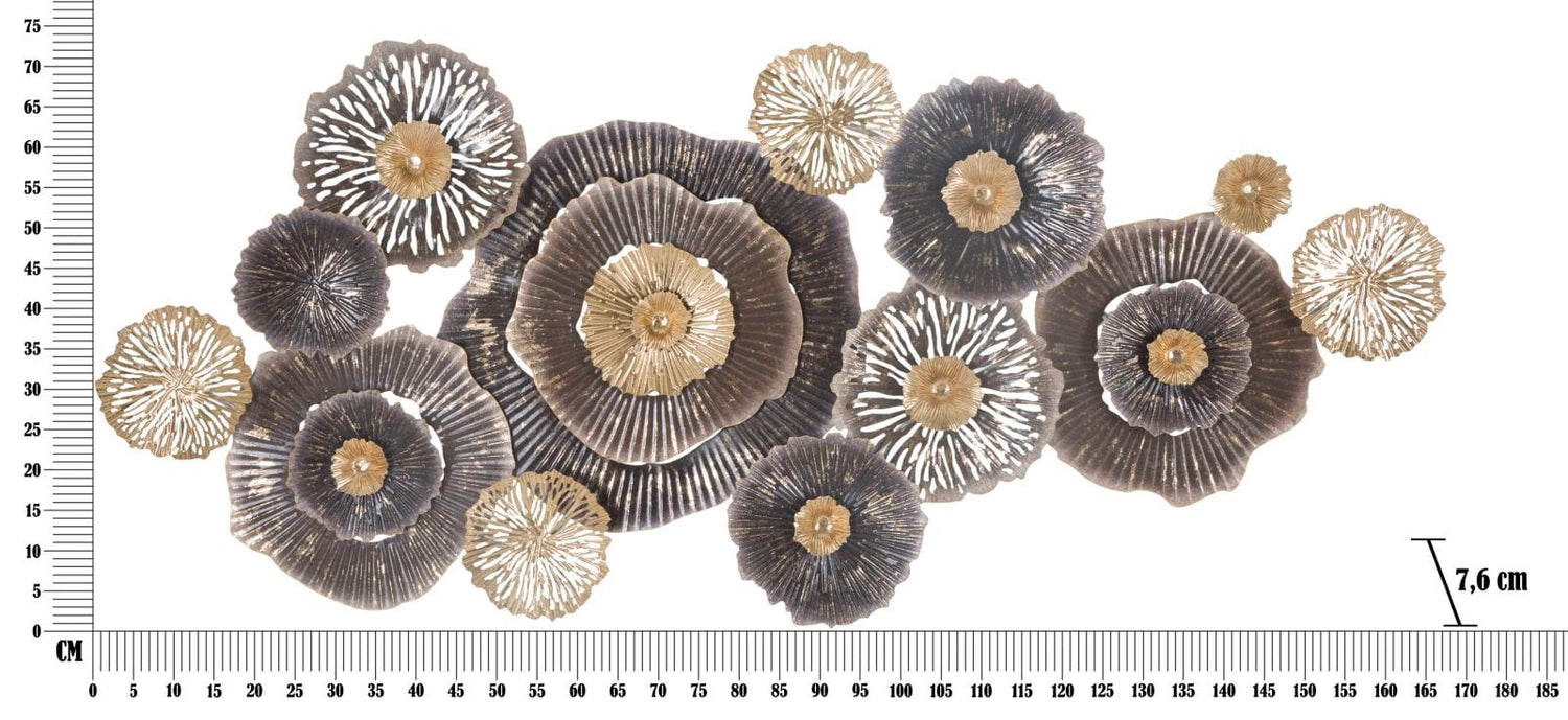 Mauro Ferretti IRON WALL PANEL BROWNY -A- CM 167,6X7,6X73,5