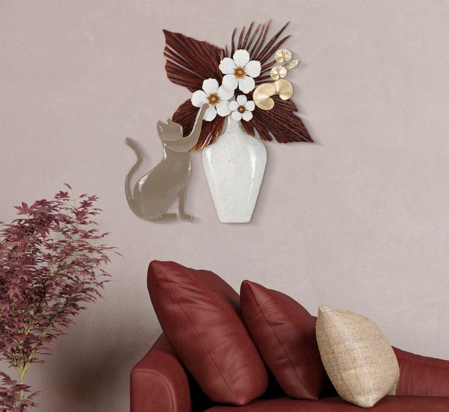 Mauro Ferretti IRON WALL PANEL CAT CM 54,6X8,9X59,7