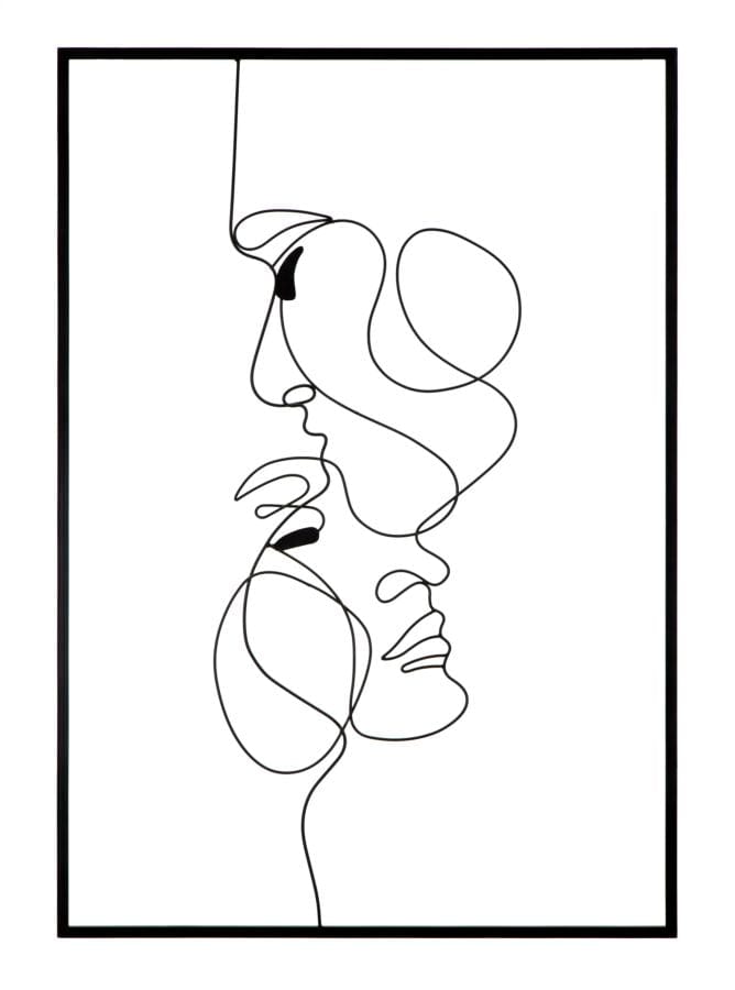 Mauro Ferretti IRON WALL PANEL COUPLE SIMPLY CM 70X1X100