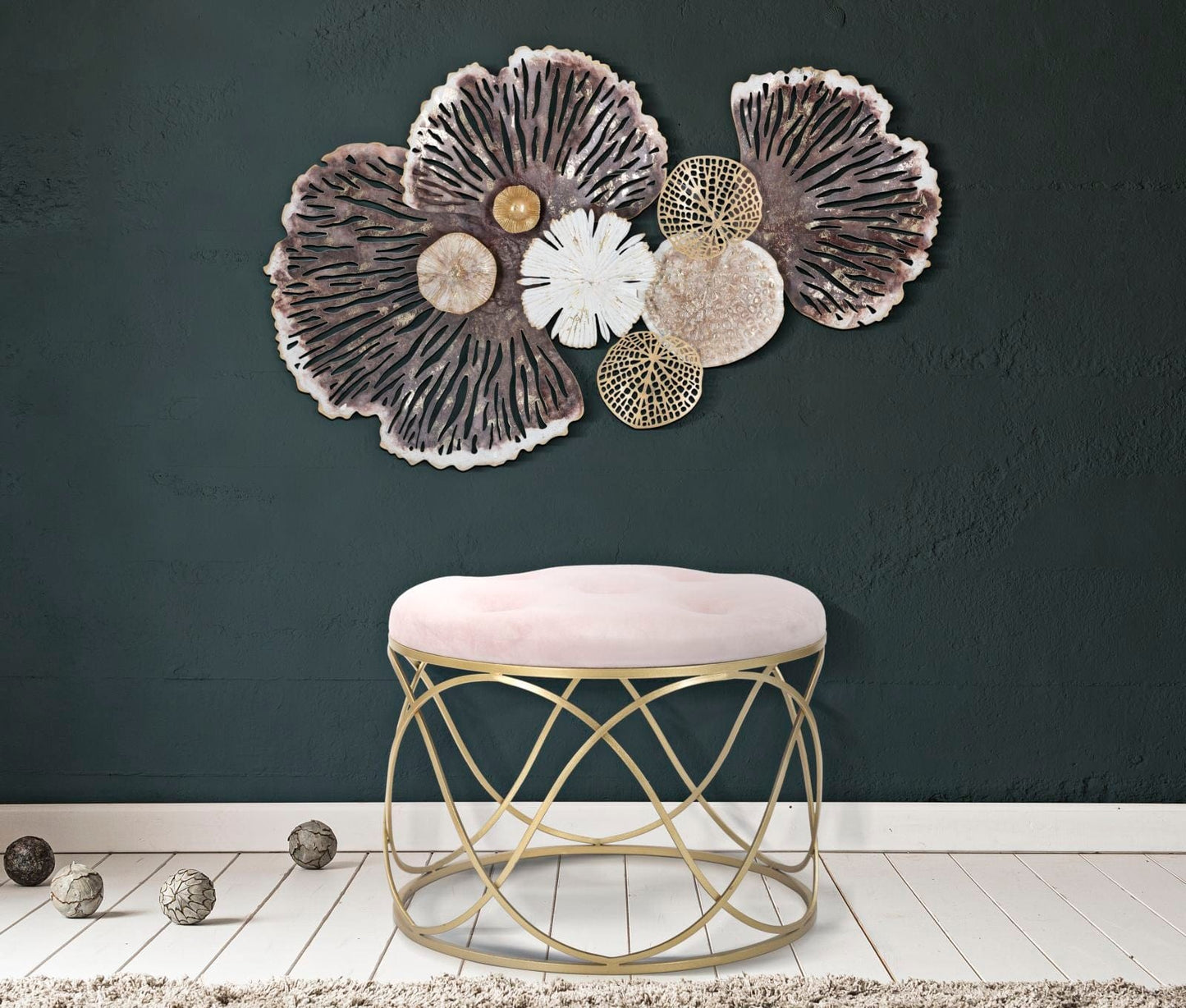 Mauro Ferretti IRON WALL PANEL DARK CM 97,2X8X58